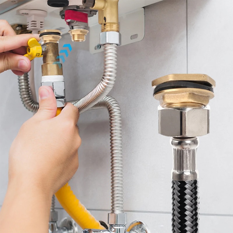 6-1PC Water Butt Water Tank Tap Buckets Connector Watering Equipment Water Storage Rain Barrels Brass Tap Click-Lock Fitting Use