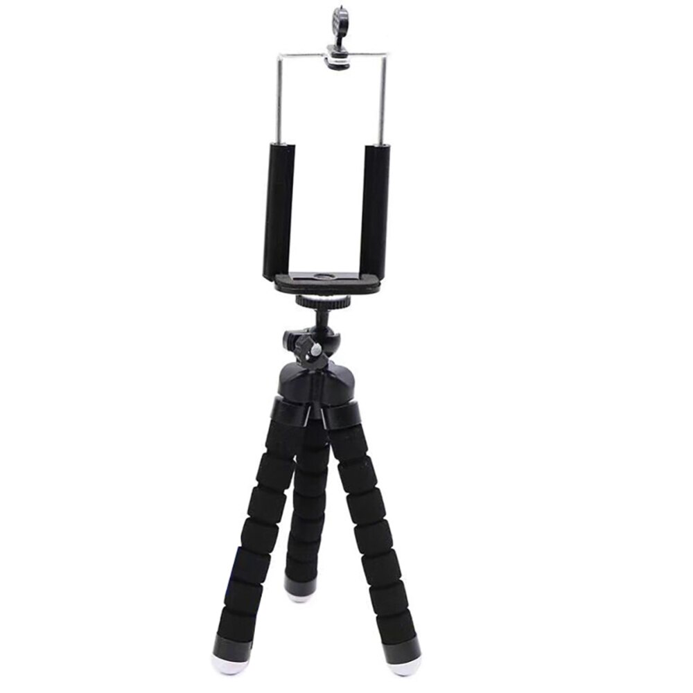 Trépieds pour téléphone portable, support d'appareil photo, monopode, mini trépied: Black