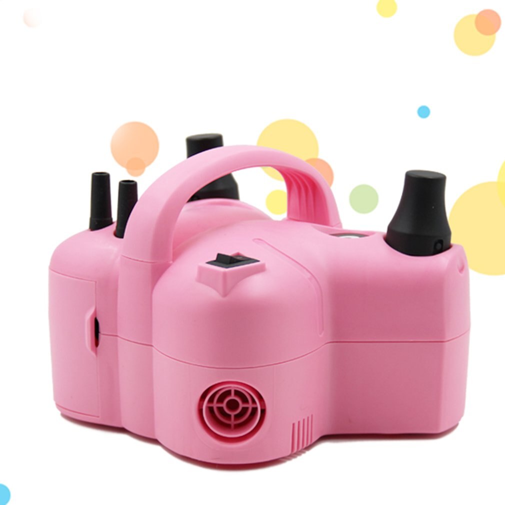 600w 110v-220v Electric Balloon Pump Air Blower Party Balloons Decoration Portable Balloon Machine Tool