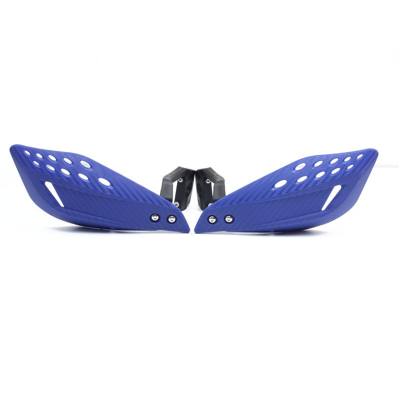 Motocross Lenker Handschutz Schutz Schutz für Motorrad Dirt Pit Bike ATV Quads mit 22mm Handschützer Enduro: Blau