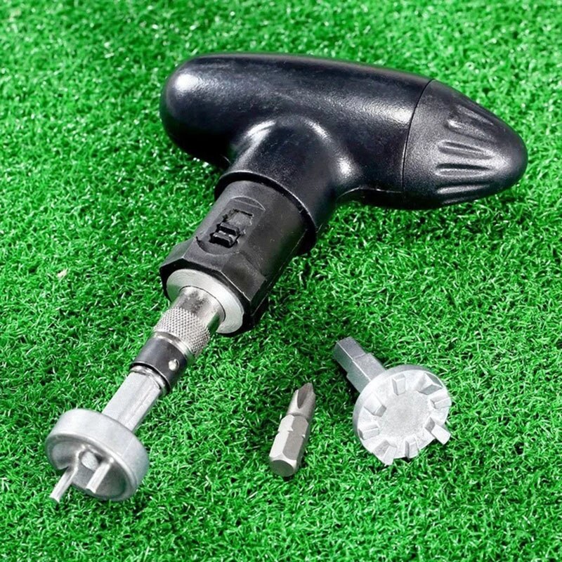 Golf Shoe Spike Remover Portable Tool Ergonomic Handle Multifunction for Golfer J55