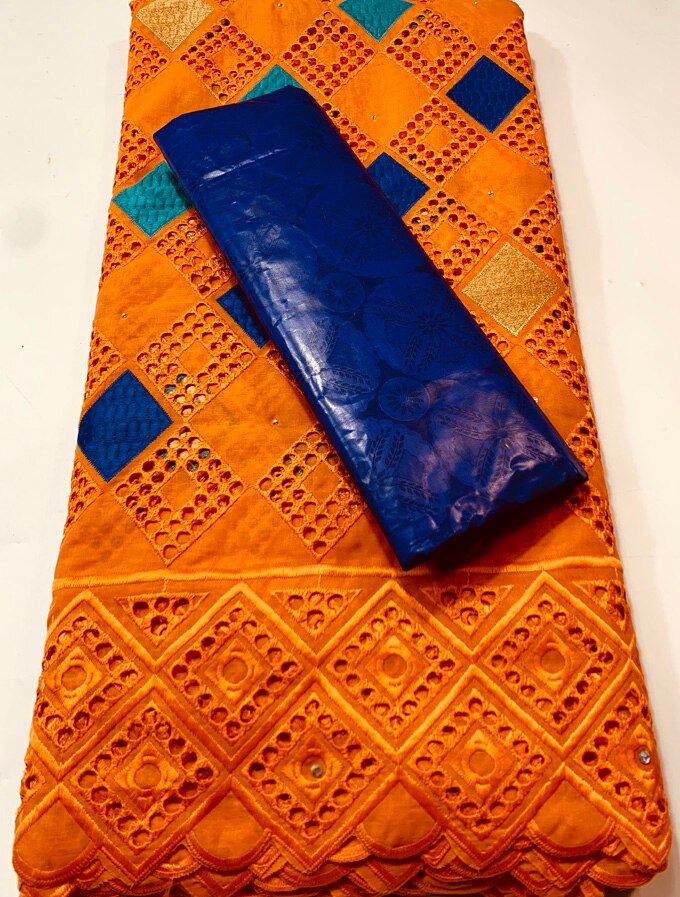 Bazin Riche africain en dentelle brodée suisse, tissu de , 2022 + 2.5, YKM119, 2.5: AS PIC1