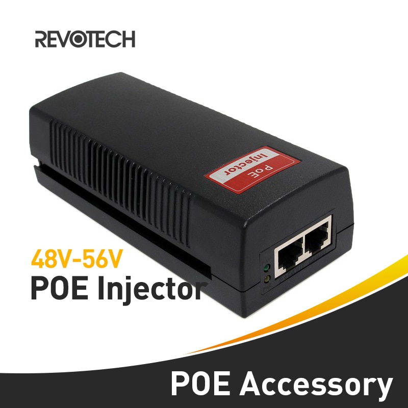 POE Injector PSE801FM 10/100 Mbps Voeding Ingang 100 v-240 v Uitgang 48 v-56 v