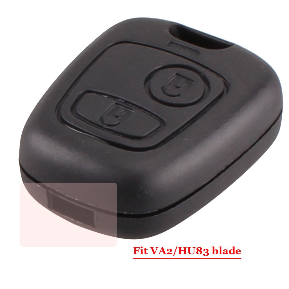 Goede 2- knops afstandsbediening voor autosleutels voor peugeot 307 or, citroen  c1 c2 c3, pluriël  c4 c5 c8, xsara picasso.