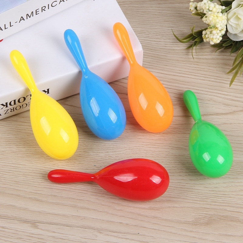 24 Maracas de neón, brillante y colorida, ruido de de año , Maracas de neón de 4 pulgadas-Carnaval mexicano, Luau o Classroo