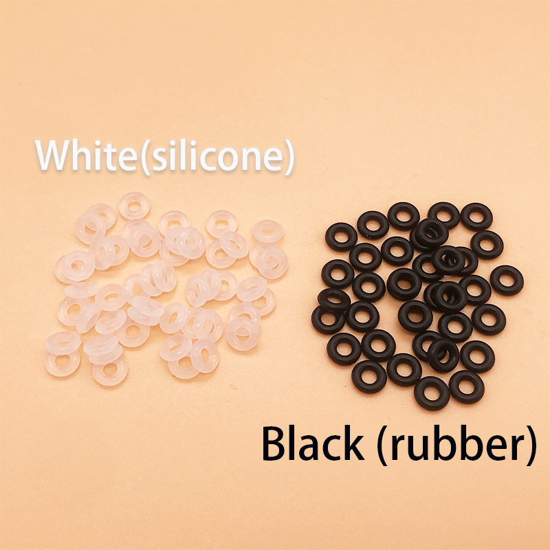 50 Uds M2 M3 O forma arandela de goma de silicona amortiguador antivibración para F3 F4 Flytower controlador de vuelo RC Drone