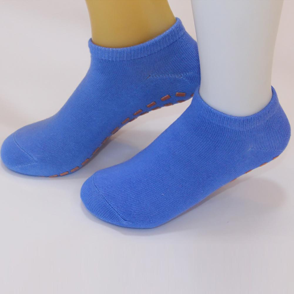 Calcetines deportivos de antideslizante vendaje acolchado Pilates Ballet buen agarre para niños hombres y mujeres algodón calcetín trampolín calcetines