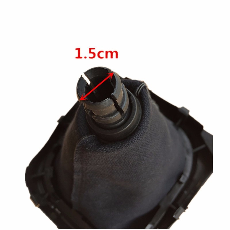 For Volkswagen VW Golf 5 V MK5 MK6 Jetta R32 2004 Car-Stying 5/6 Speed Stick Gear Shift Knob With Leather Boot Collar Case