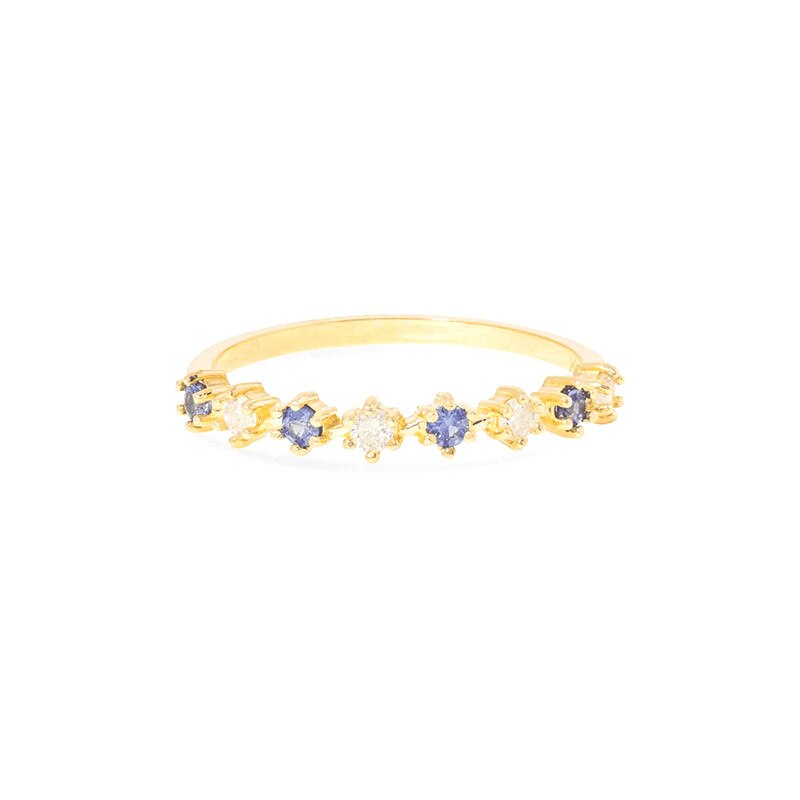 Inmaker Anillo Koper Vrouwen Ring 7Mm Bruiloft Vinger Ringen Voor Paar Minnaar Romatice Engagement Sieraden Bijoux Femme 2022: 6  1PCS