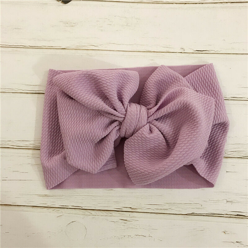 Baby Toddler Kids Girls Bow Hairband Turban Knot Cute Headband Headwear: C