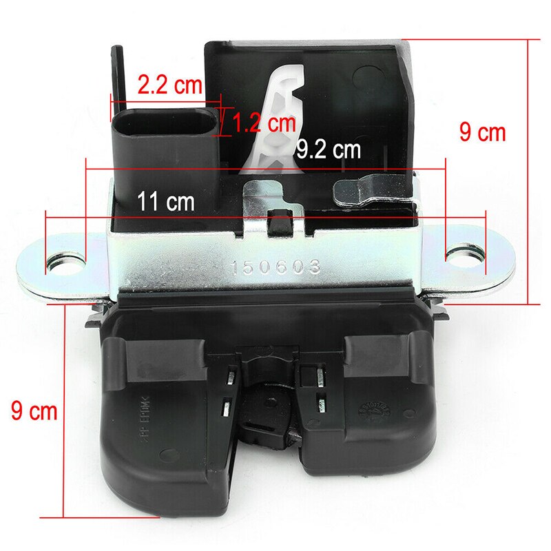 Rear Trunk Boot Lid Lock Latch For VW Volkswagen Golf MK6 R32 GTI Rabbite Passat Variant 5KD 827 505 9B9 5K0827505A