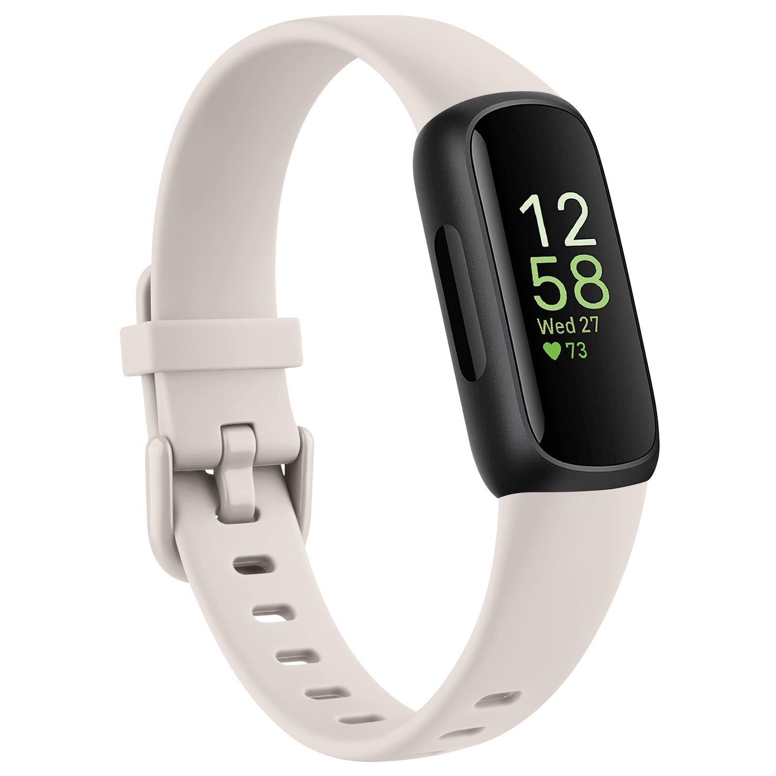 Correa de silicona suave para Fitbit inspire 3/inspire 2, correa de reloj ajustable, pulsera para Fitbit inspire 2 3: Blue White / 14 mm