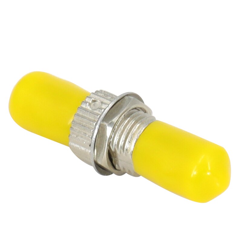 50PCS ST-ST Fiber Optic Connector Adapter ST UPC/PC SX SM Flange Fiber Optical Connector Coupler