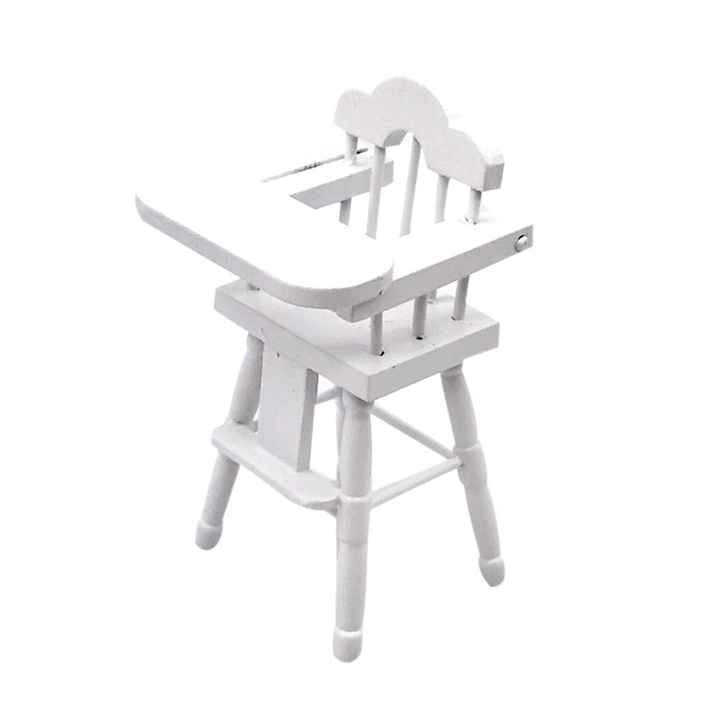 1/12 Dollhouse Miniature Mini Wooden Coffee Table Simulation End Table Furniture Toys for Doll House Decoration Accessories#4: H