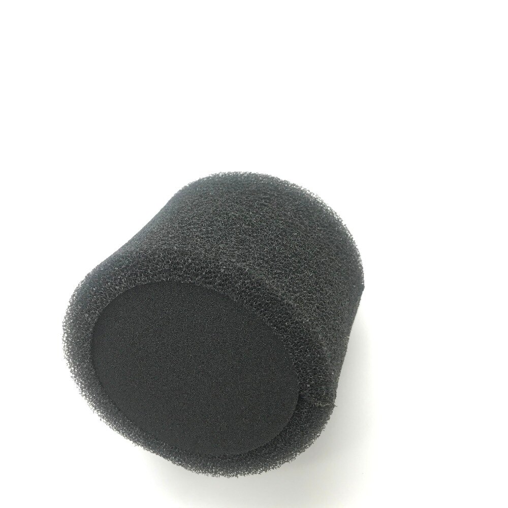 35Mm Schuine Dubbele Foam Air Filter Pod Cleaner Voor 110cc 125cc Atv Zwart