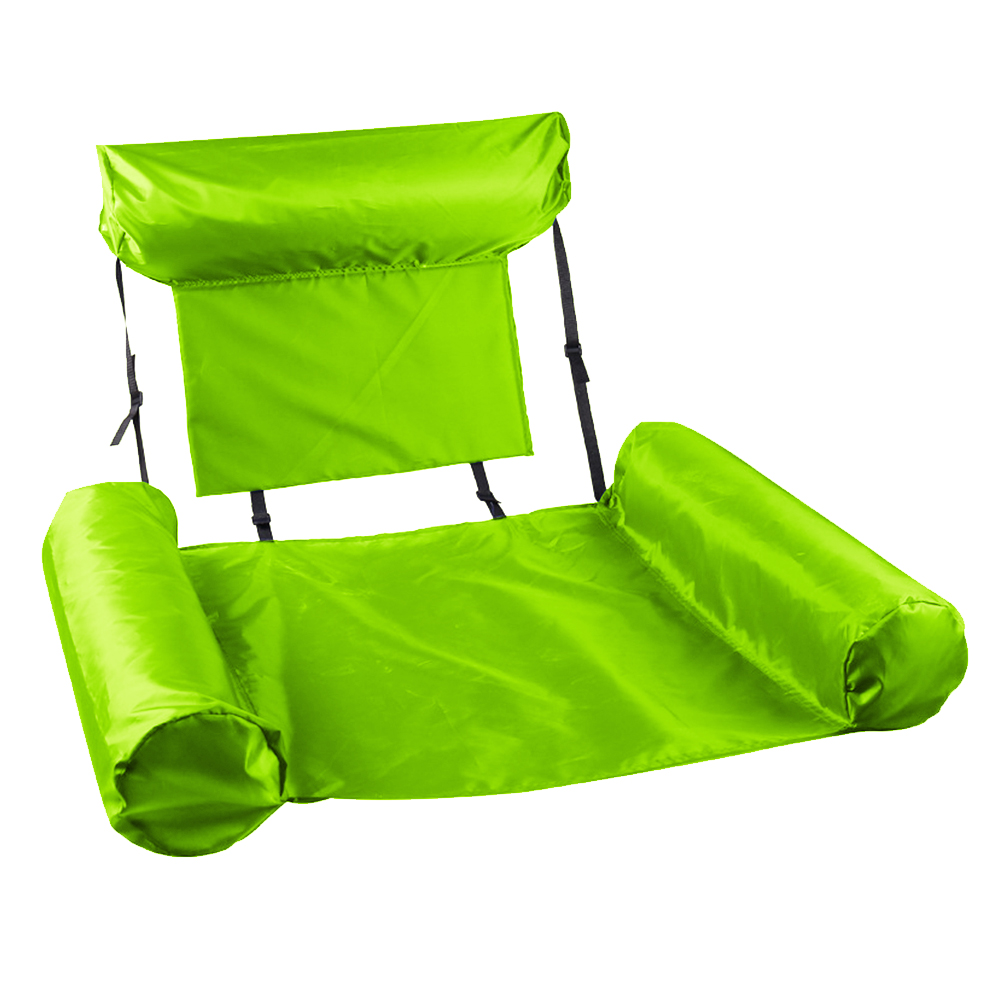 Summer Inflatable Floating Row Inflatable Foldable Floating Row Swimming Pool Water Chair Hammock Mattresses