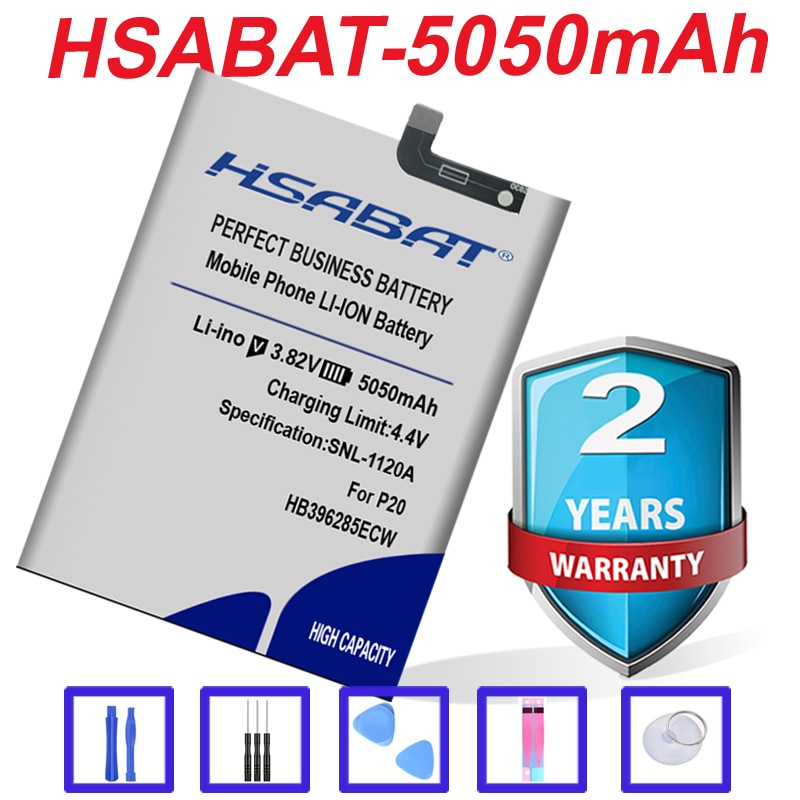 100% HB396285ECW 5050mAh Battery for Huawei P20/Honor 10/Honor 10 Lite COL-AL00 COL-AL10 COL-TL00 COL-TL10 COL-L29 in stock