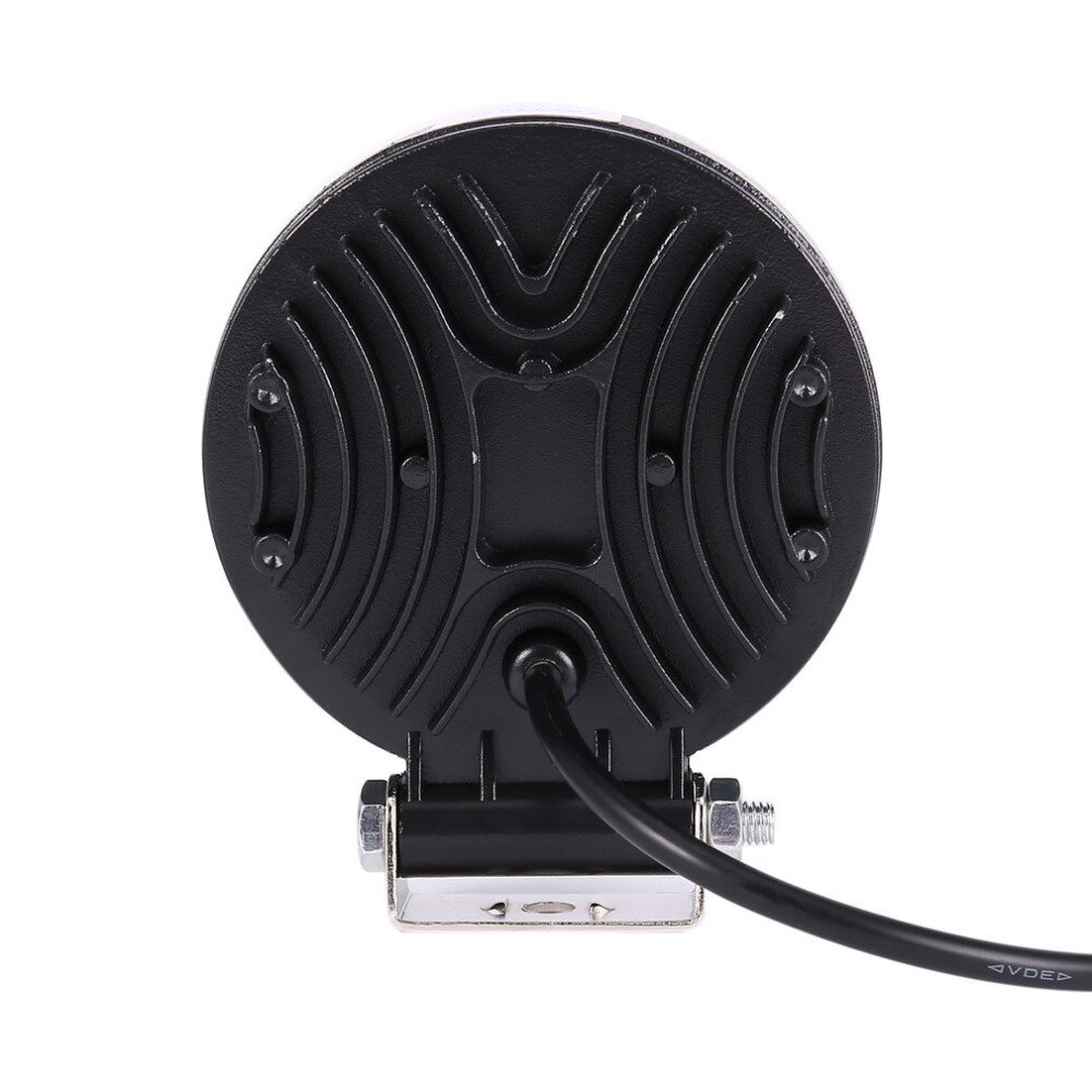 27W Auto Led Verlichting Waterdichte Ronde Vorm Auto Koplamp Met 9Pcs * 3W Leds Voor Boot tractor Truck Off-Road Auto 'S