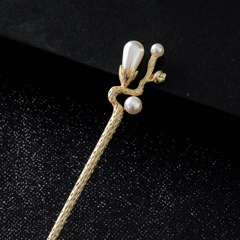 Vintage Hair Sticks Pick For Women Girls Metal Hair Pin Clips Chinese Style Hair Chopsticks Hairpins Jewelry Accessories