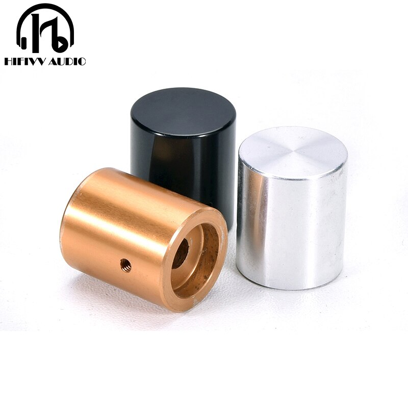 HIFI audio Aluminum Volume knob 1pcs Diameter 20mm Height 24mm amplifier Potentiometer knob