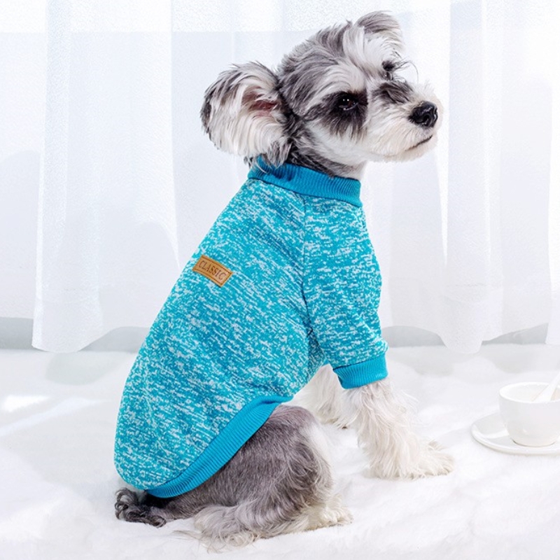 Dog Hoodies Autumn Dog Pullovers Cute Puppy Hoodies Warm Cat Sweatshirt Pet Outfits Chihuahua French Bulldog Dog Clothes: M / green