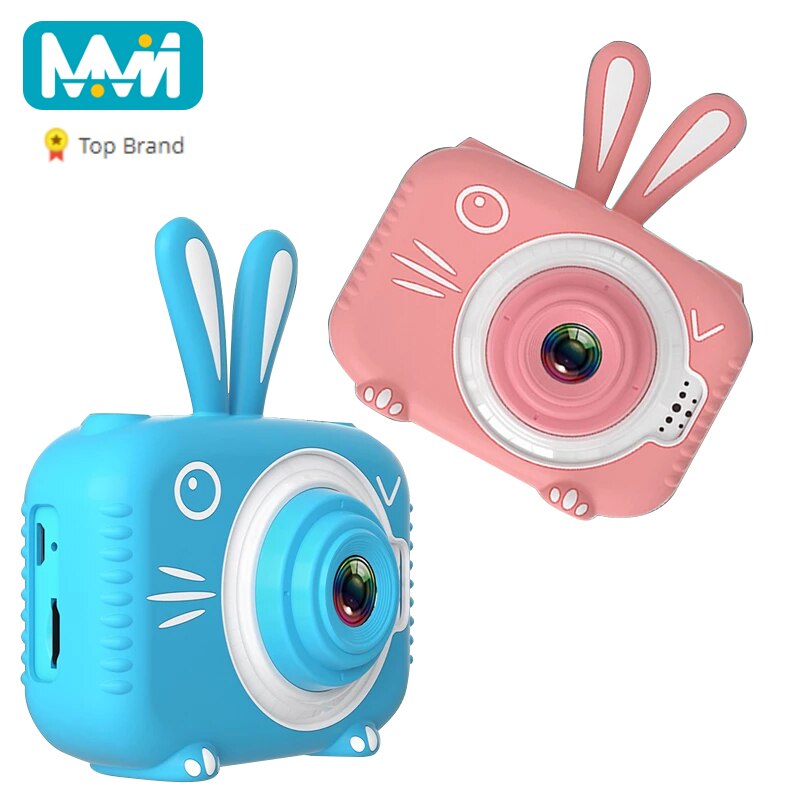 Fotocamera per bambini Selfie Camera con fotocamera frontale videocamera giocattolo per bambini 12MP bambini fotocamera carina fotocamera per esterni per bambini