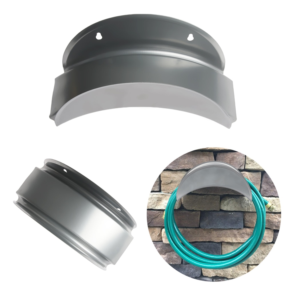 Wall Mounted Strong Storage Rack Garden Hosepipe Holder Hose Pipe Metal Storage Bracket Fence Cable Hanger Hose Organizer Hook
