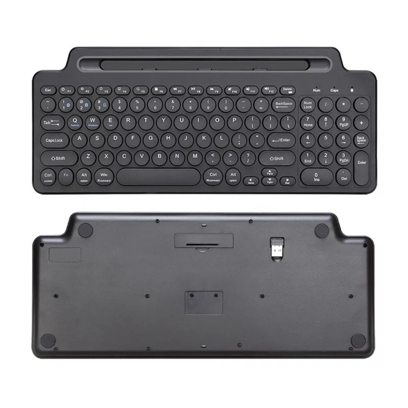Bluetooth Keyboard 2.4G Wireless Keyboard with Touchpad Card Slot Keyboard For Laptop Tablet Android IOS Ipad Gaming Keyboard