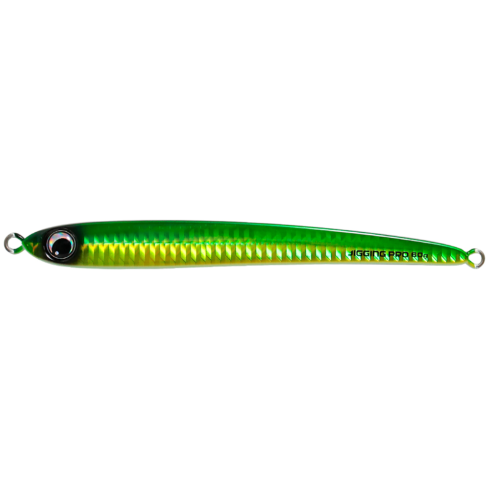 JIGGING PRO 45g 60g 80g Blade Jig Metal Jigs Fishing Lure Shore Offshore Jigging Lure Kingfish Amberjack: 150mm / green