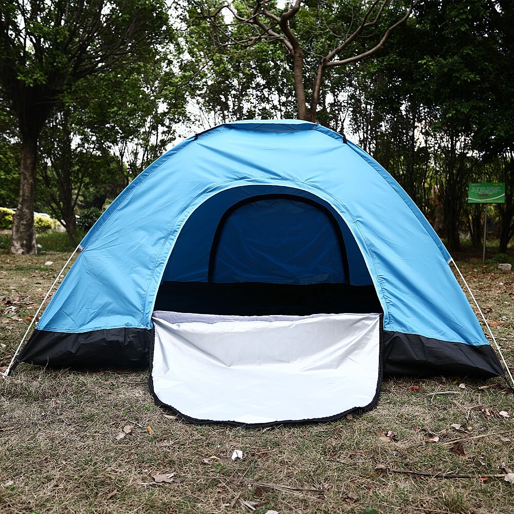 2-4 Persoon Pop Up Automatische Tent Instant Camping Tent Backpacken Familie Dome Tenten Voor Camping Wandelen Reizen