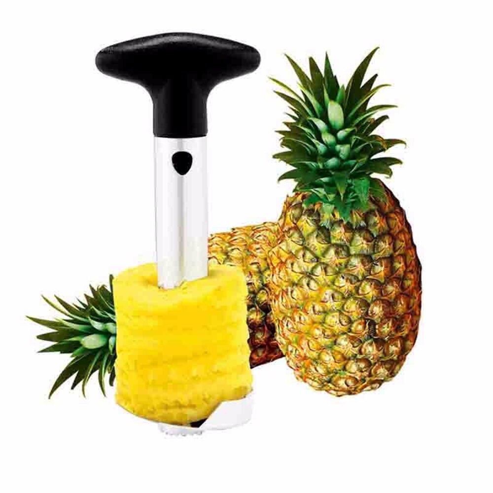 Cortador de piña para Ananas pelador Spiralizer corte fruta Acero inoxidable utensilios de cocina accesorios Pitter herramientas de rebanado