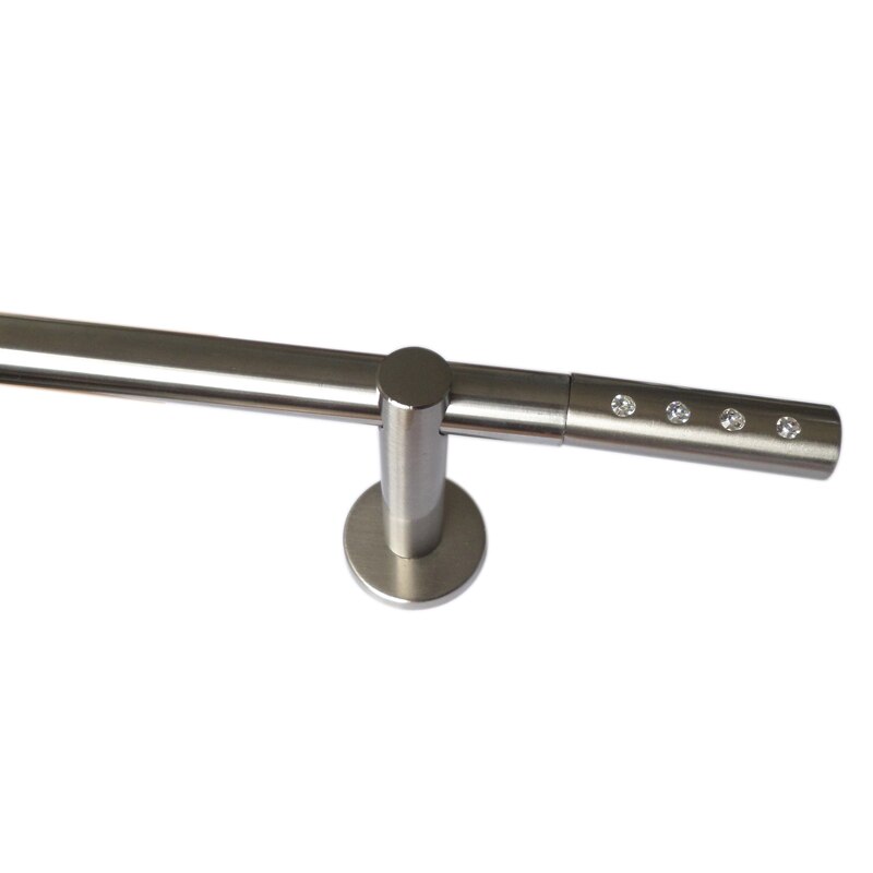 D20mm Curtain Rod Decorative Head Linear , Curtain Accessories Finials for Window Decoration