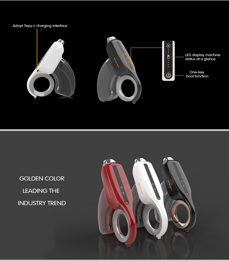 Pistola a spruzzo nano portatile polverizzatore atomizzatore senza fili elettrico luce blu pistola di disinfezione ricaricabile USB per giardino ufficio