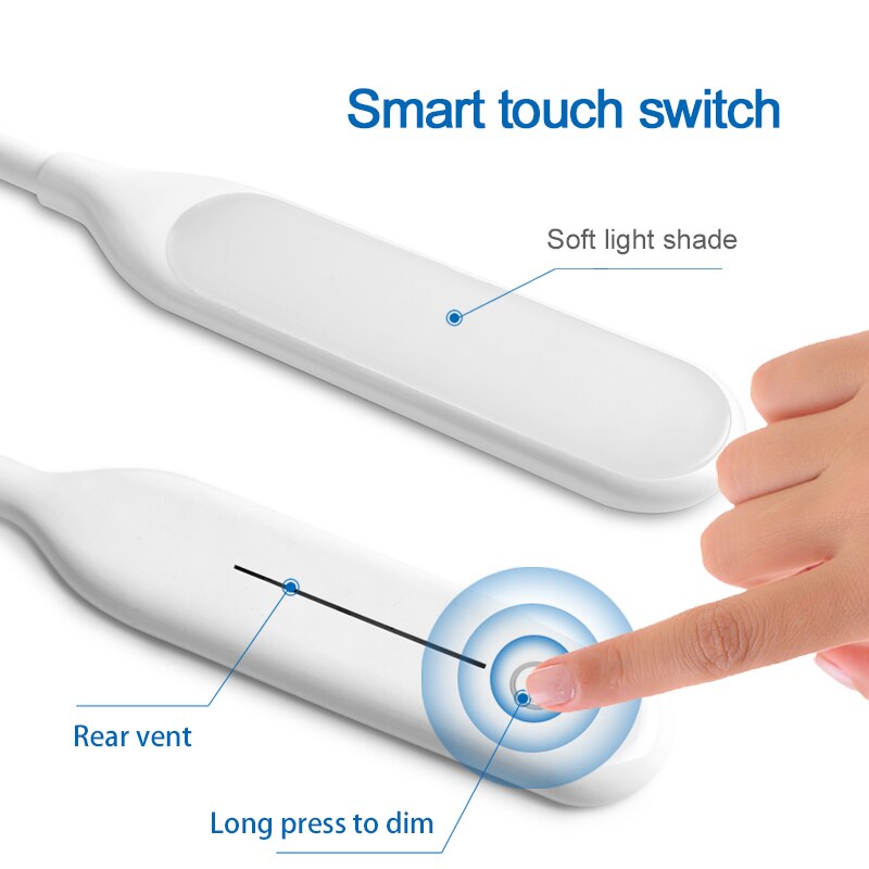 SMT lamp beads strengthen stepless dimming work lights, eye protection lights, work computer lights, sewing machine lights