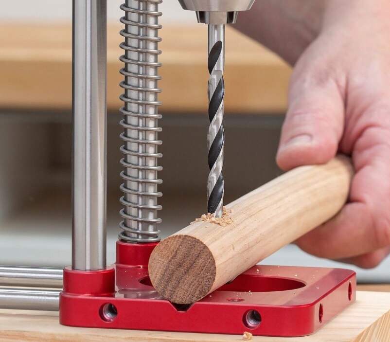 Houtbewerking Boor Locator Timmerwerk Locator Houder Houtbewerking Machines Hout Nauwkeurige Bench Boren Houtbewerking Gereedschap