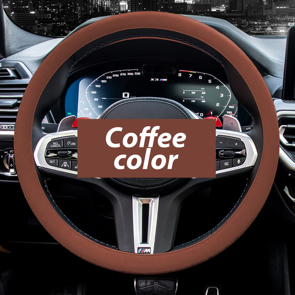 Silikon rattdeksel universal sklisikkert håndtak fleksibelt tynt mykt rattbeskytter biltilbehør