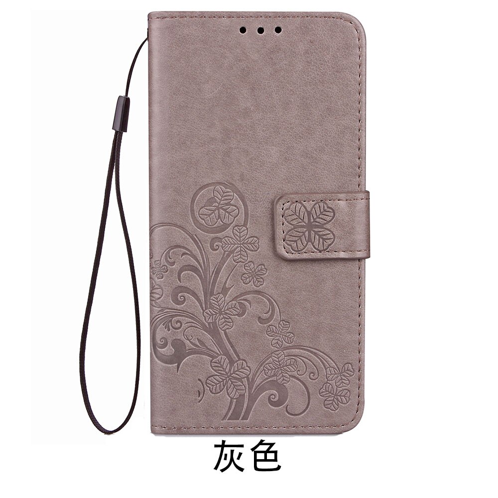 Case voor Samsung Galaxy A30S EEN 30S Global SM A307FN A307FN/DS Portemonnee Flip Telefoon Lederen Cover SM-A307FN SM-A307FN/DS Case: Gray