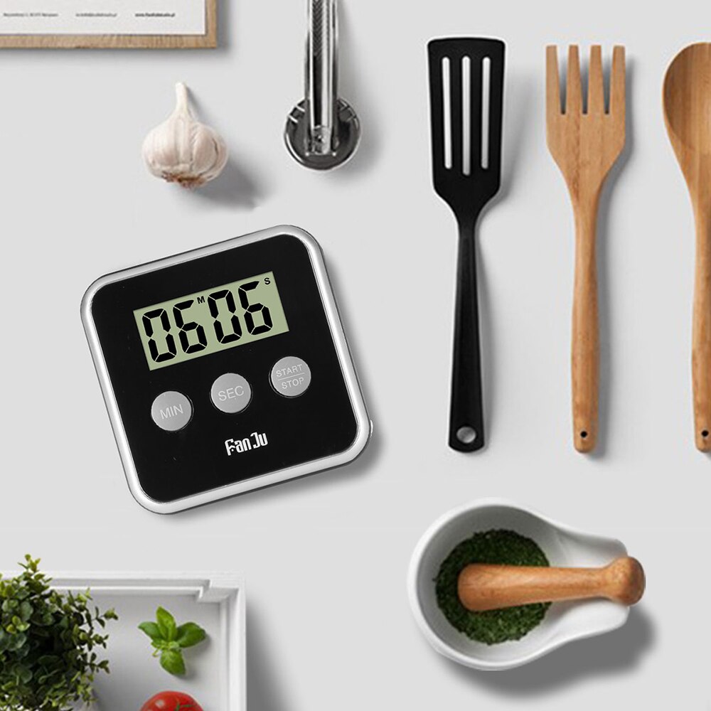 Magnet Digital Kitchen Timer Mini Kitchen Countdown Timer Alarm Clock Sleep Stopwatch Clock Timer For Cooking Homework Exercise