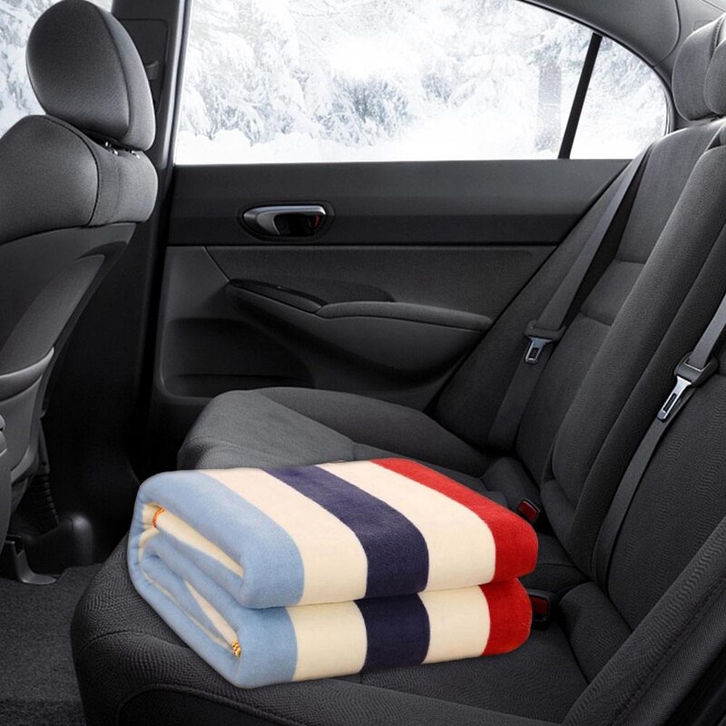 Car Winter Electric Heating Blanket 24V 85W Electric Cushion Warming Pad Shoulder Premium Plush Long Service Life