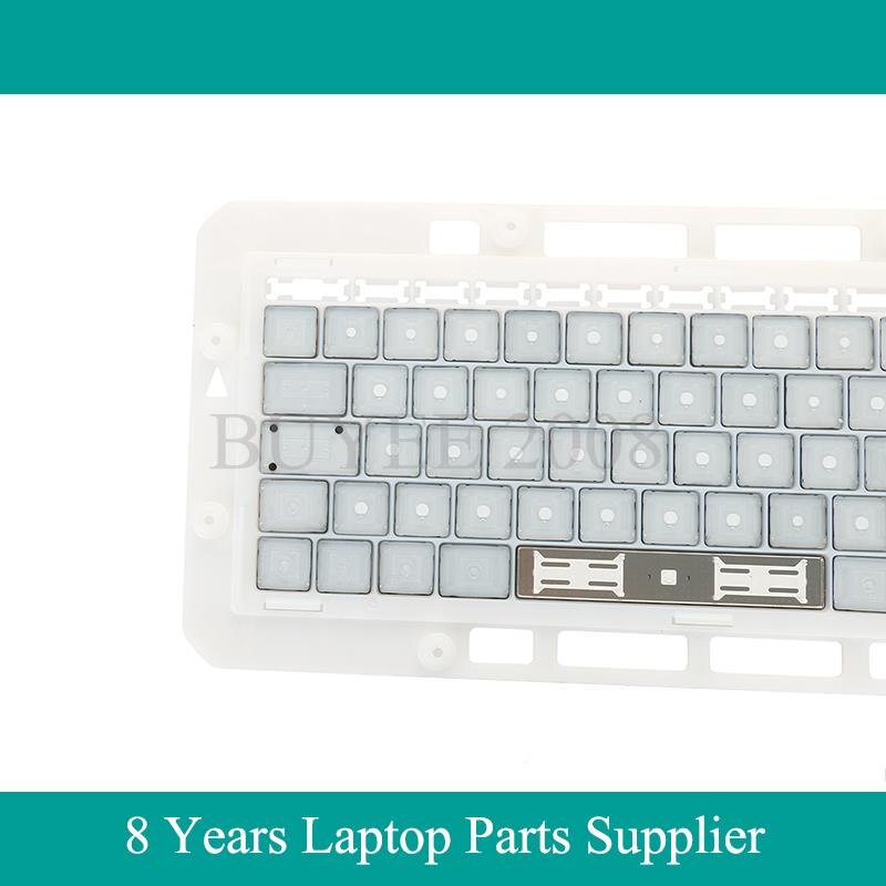 Origianl niemiecki francuski rosyjski hiszpański US UK całe klawisze dla Macbook Pro 13 "15" A1706 A1707 A1708 klawiatura klucz Cap 2016 2017
