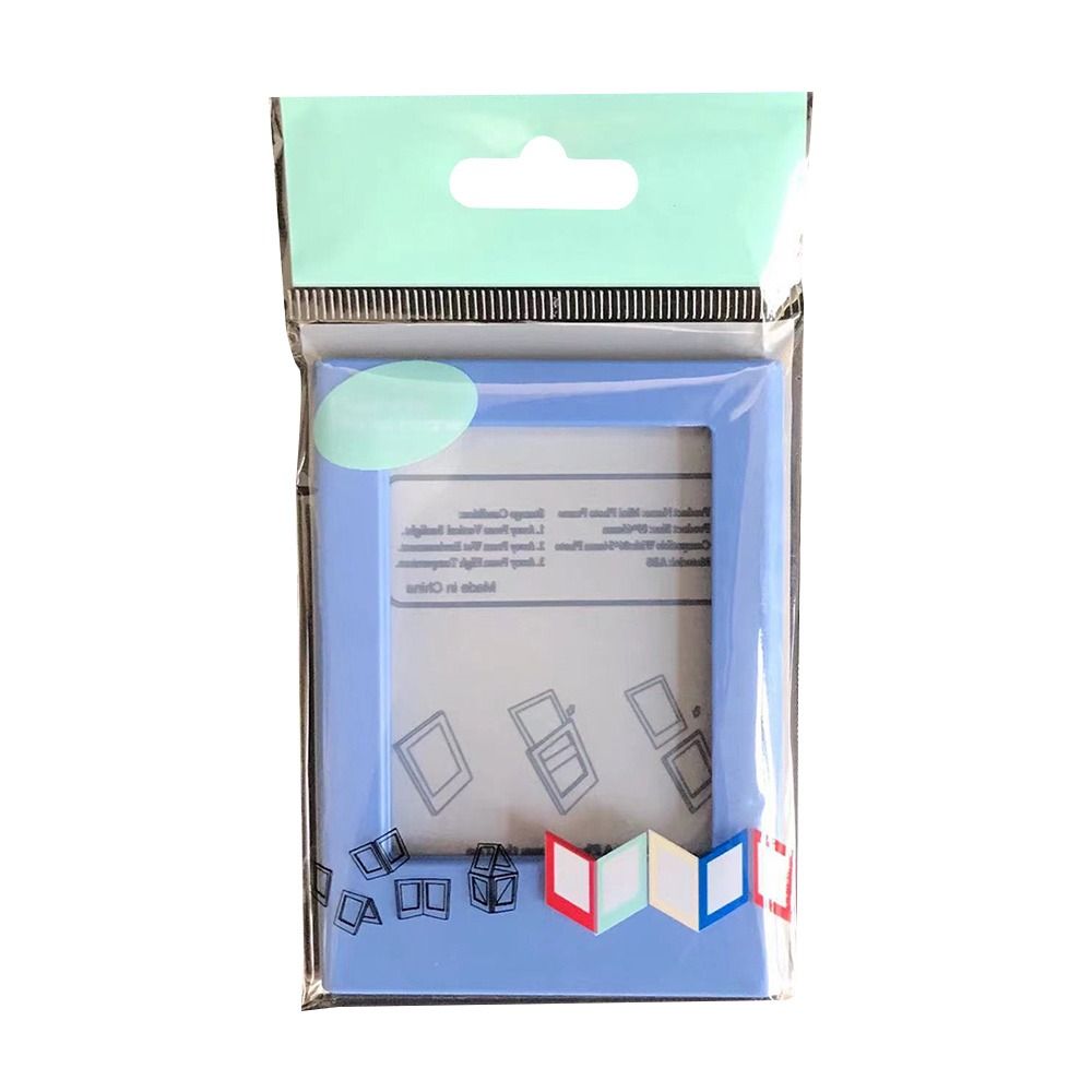3-Zoll-Fotorahmen Magnet Polaroid Foto rahmen Mini Acryl Magnet Bilderrahmen transparente Acryl Karte Displayst änder: Gelb