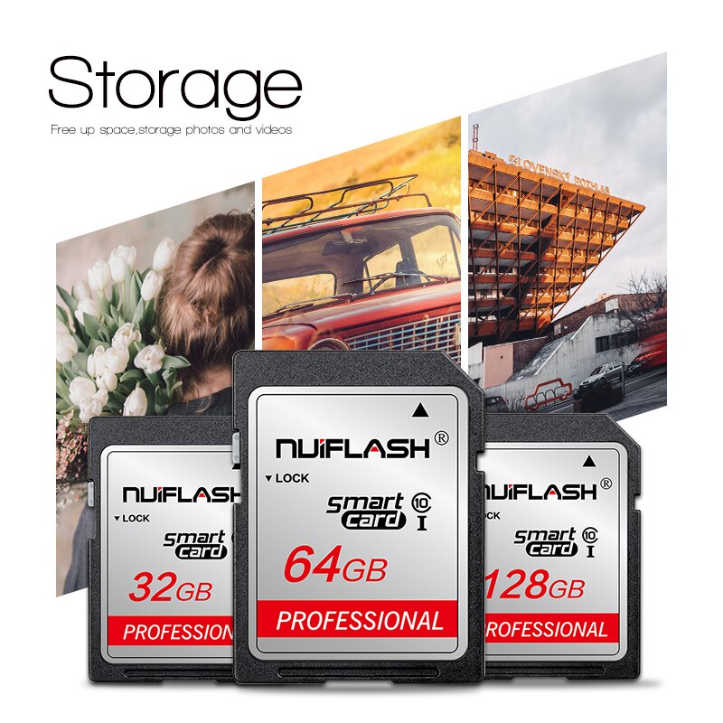Tarjeta Sd Ultra Memory, 16GB, 32GB, 64GB, SDHC, cámara sd de 64gb, tarjeta sd de 128gb, Memoria 256GB, Clase 10, UHS-1