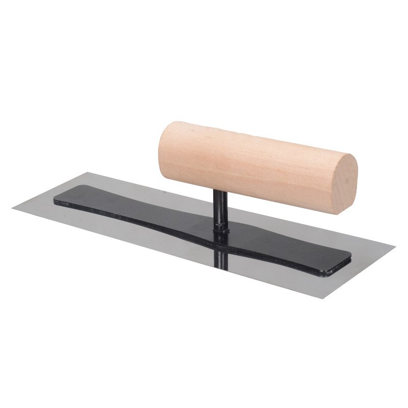 240Mm Bouw Beton Schrapen Gereedschappen Troffel Rvs Stukadoors Troffels, Tegel Vloer Muur Cement Modder Troffel