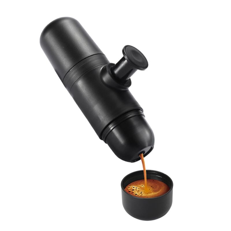 Mini Coffee Machine Hand Held Coffee Maker Portable Compact Manual Espresso Maker Hand Pressure Portable Express Coffee Maker