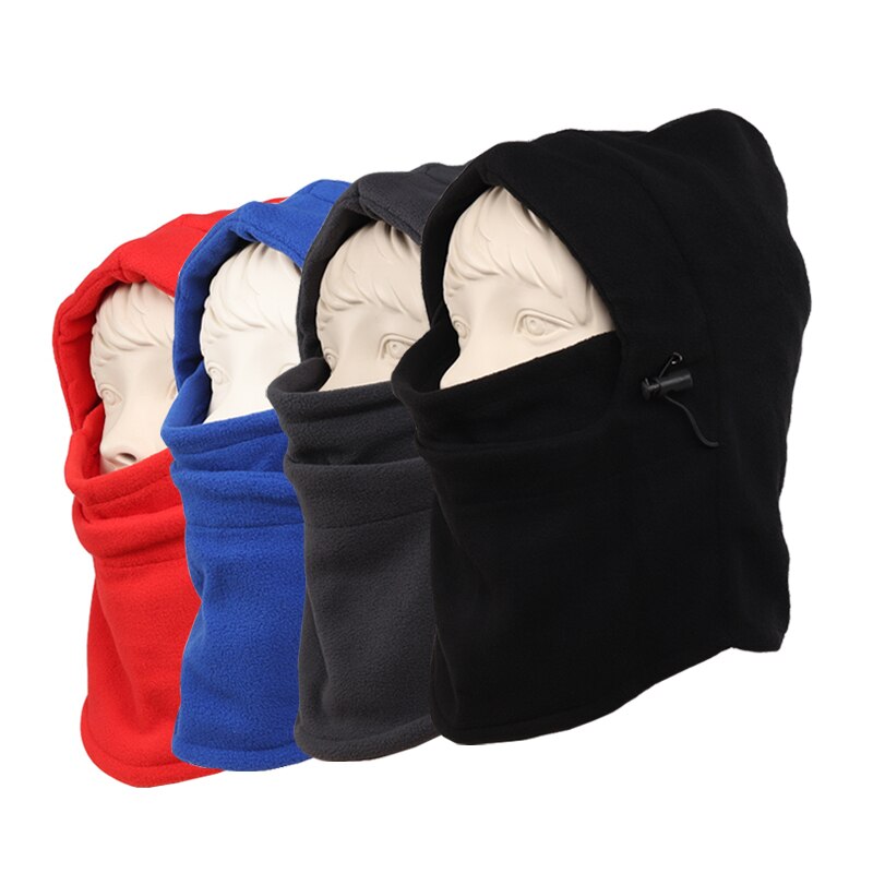 Máscara de cara de ciclista a prueba de viento para invierno, máscara térmica para rostro Balaclava, calentador de cuello para moto y bicicleta de esquí, gorras de deporte de senderismo