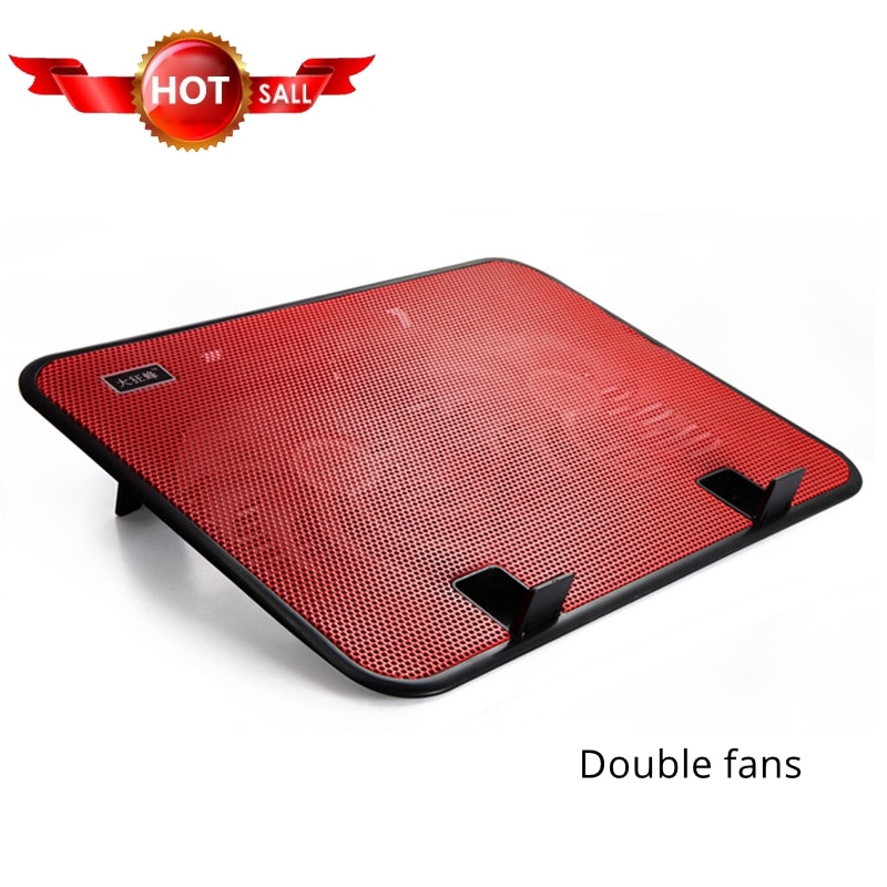 Ergonomische laptop cooling pad USB ventilator stand cooler plaat voor 14 inch base Radiator ondersteuning van notebook PC Houder voor accessoire