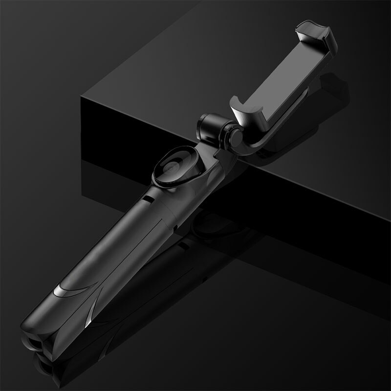 Oppselve 3 in 1 Bluetooth Selfie Stick Tripod Extendable Monopod Universal For iPhone X XR XS Max 7 8 Plus Samsung Huawei Phone: Black