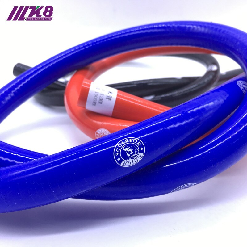 Rechte Silicone Koelmiddelslang 1 Meter Lengte Intercooler Pijp Id 6.5 Mm 8 Mm 10 Mm 12 Mm