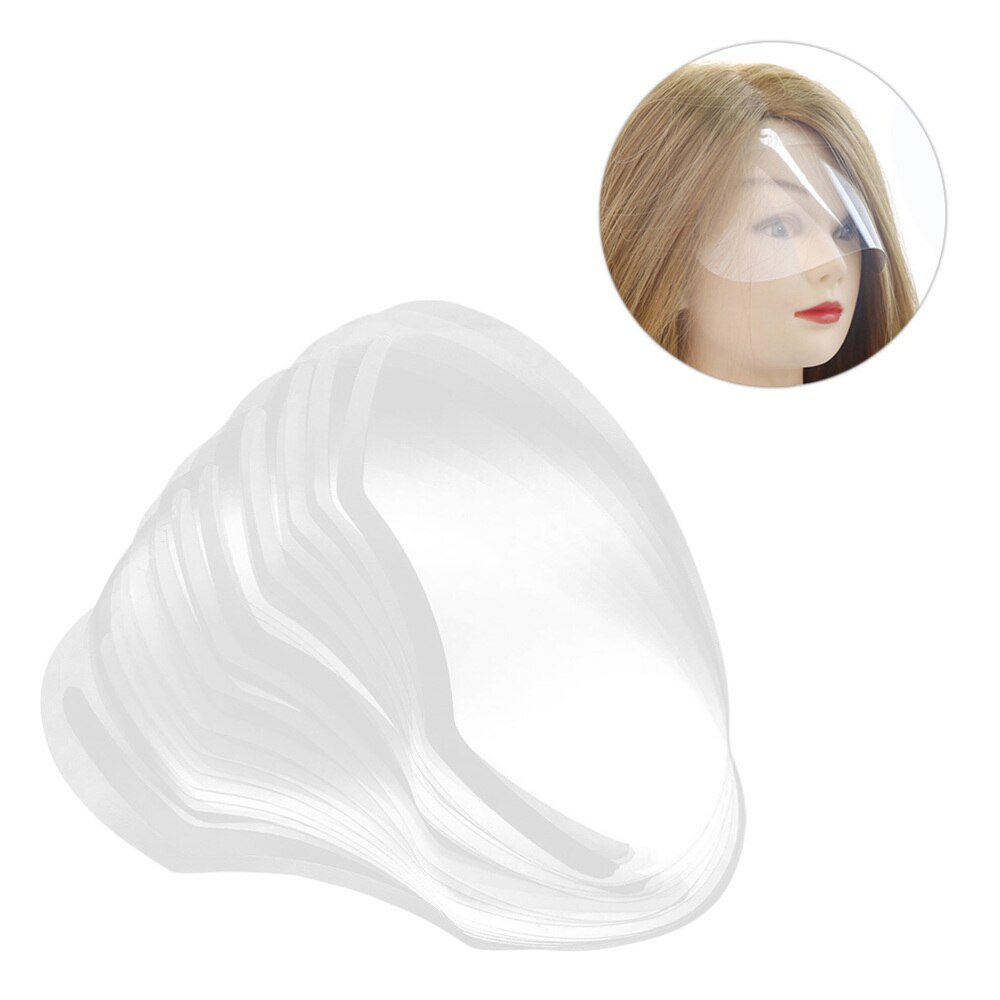 Flequillo deflector desechable para corte de pelo, herramientas de estilismo para peluquería, para tinte de peluquero, 50 Uds.