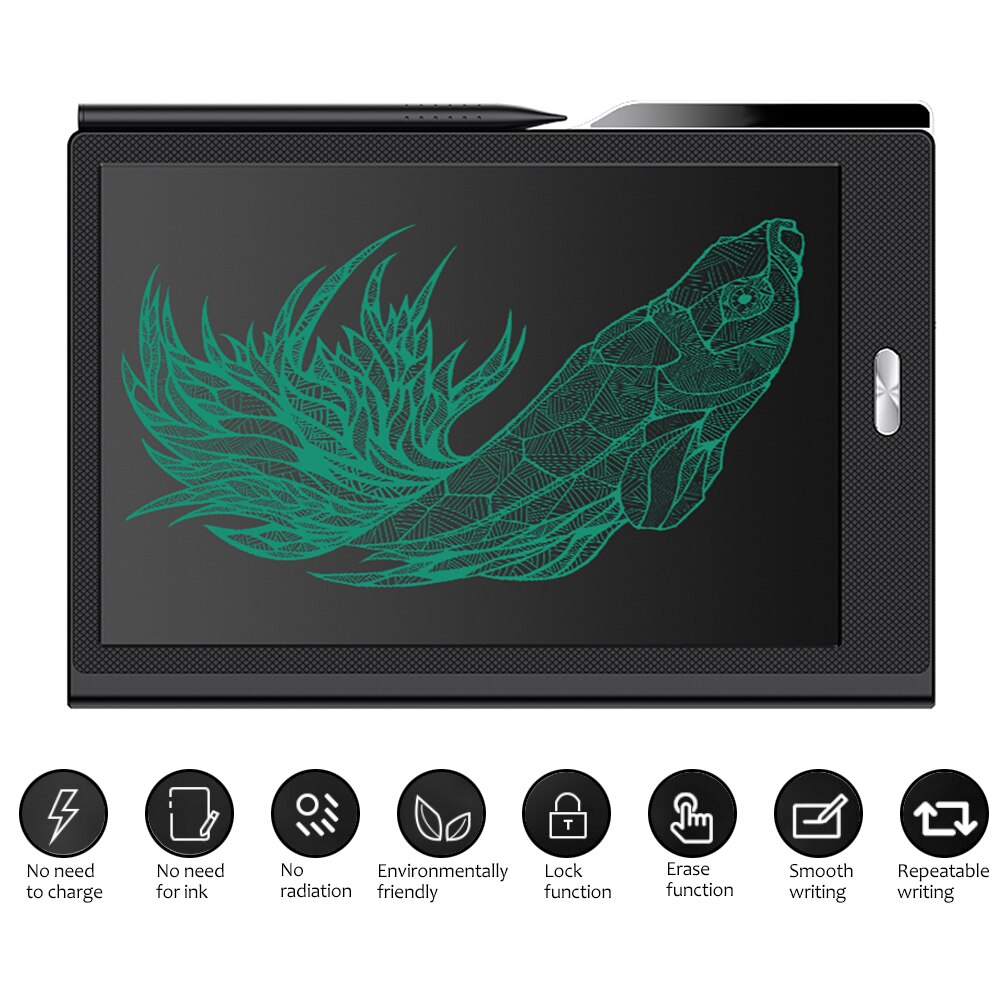 Business Style 10 Inch LCD Writing Tablet Electronic Drawing & Writing Board Graphics Handwriting Pad with Writing Stylus Erase